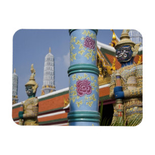 Bangkok, Thailand. Bangkoks Großer Palast 2 Magnet