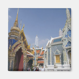 Bangkok, Thailand. Bangkoks Großer Palast Magnet