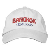 Bangkok, Thailand Bestickte Baseballkappe (Vorderseite)