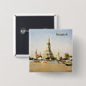 Bangkok, Thailand Button (Vorne & Hinten)