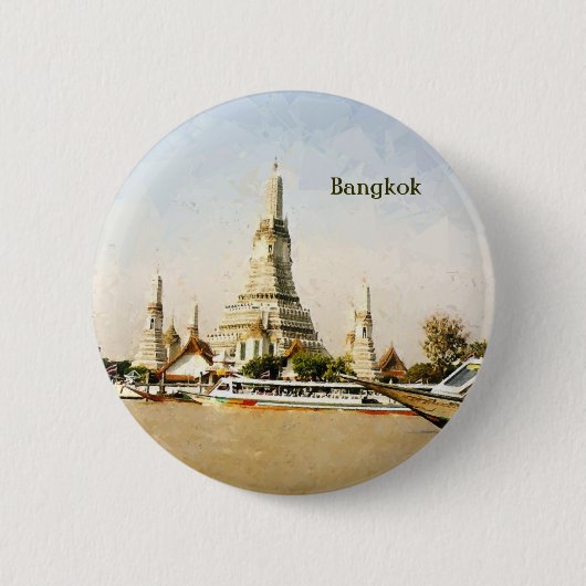 Bangkok, Thailand Button (Vorderseite)