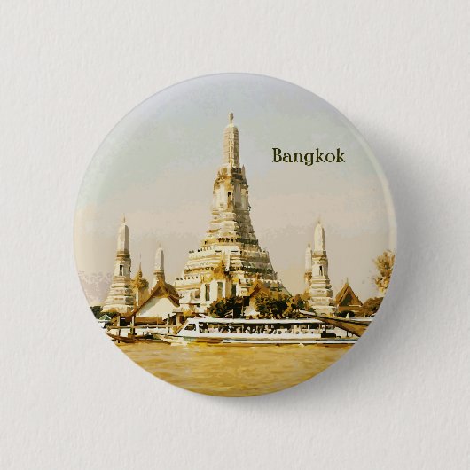 Bangkok, Thailand Button (Vorderseite)