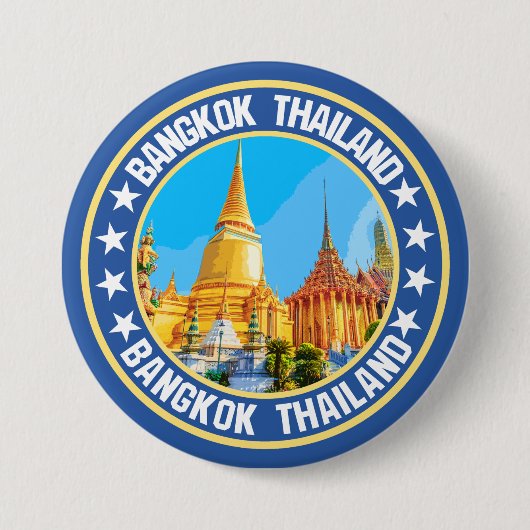 Bangkok Thailand Button (Vorderseite)