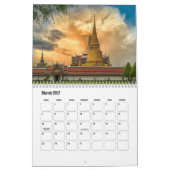 Bangkok-Thailand Calendar Kalender (Mär 2027)