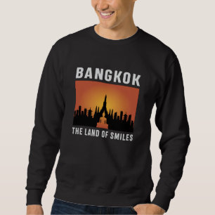 Bangkok Thailand City City Cityscape Skyline Funny Sweatshirt