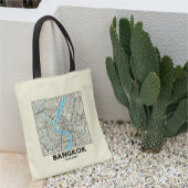 Bangkok, Thailand, City Map Tote Bag Tragetasche