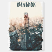 Bangkok Thailand Cityscape Magnet (Vorderseite)
