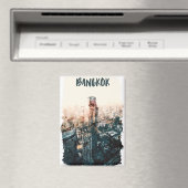 Bangkok Thailand Cityscape Magnet (In Situ (Geschirrspüler))