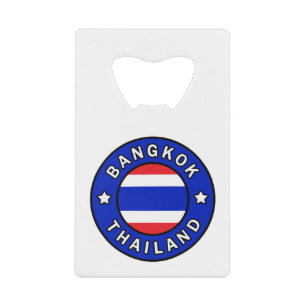 Bangkok Thailand Geldbeutel Flaschenöffner