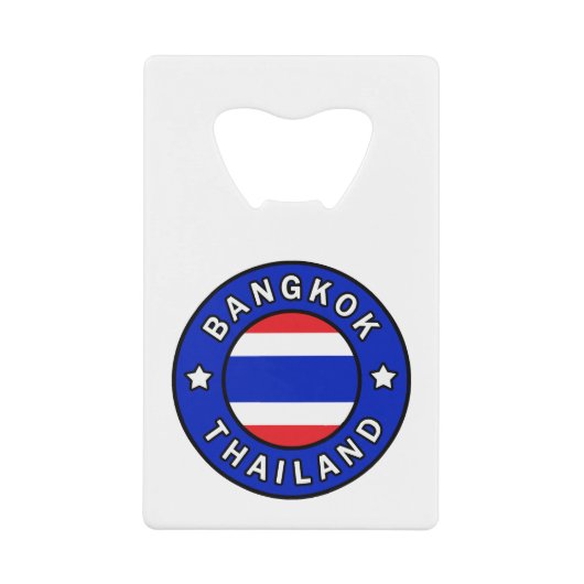 Bangkok Thailand Geldbeutel Flaschenöffner (Vorderseite)