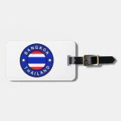 Bangkok Thailand Gepäckanhänger (Vorderseite horizontal)