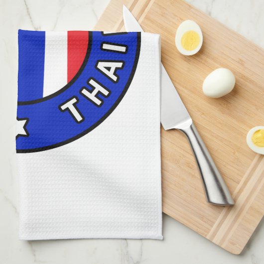 Bangkok Thailand Geschirrtuch (Viertel Falte)