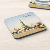 Bangkok, Thailand Getränkeuntersetzer (Linke Seite)