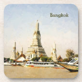 Bangkok, Thailand Getränkeuntersetzer (Vorderseite)