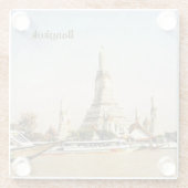 Bangkok, Thailand Glasuntersetzer (Rückseite)