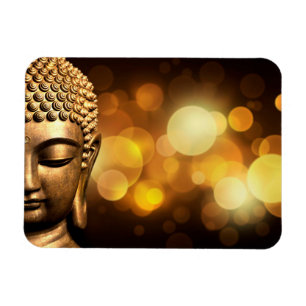 Bangkok, Thailand   Gold Buddha Magnet