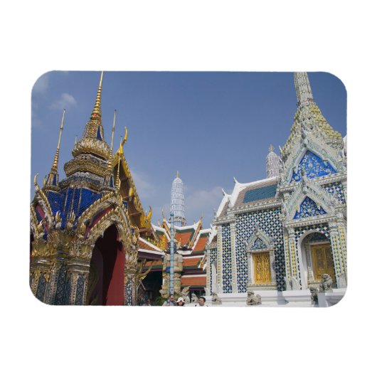 Bangkok, Thailand. Grand Palace von Bangkok Magnet (Horizontal)