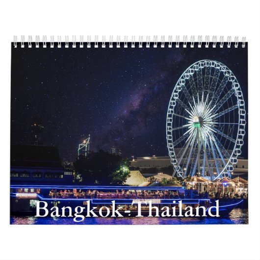 Bangkok-Thailand-Kalender Kalender (Titelbild)
