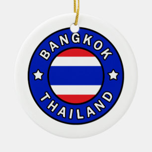 Bangkok Thailand Keramik Ornament