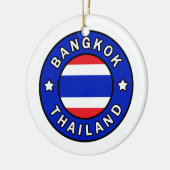 Bangkok Thailand Keramik Ornament (Links)