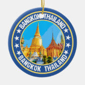 Bangkok Thailand Keramik Ornament (Vorne)