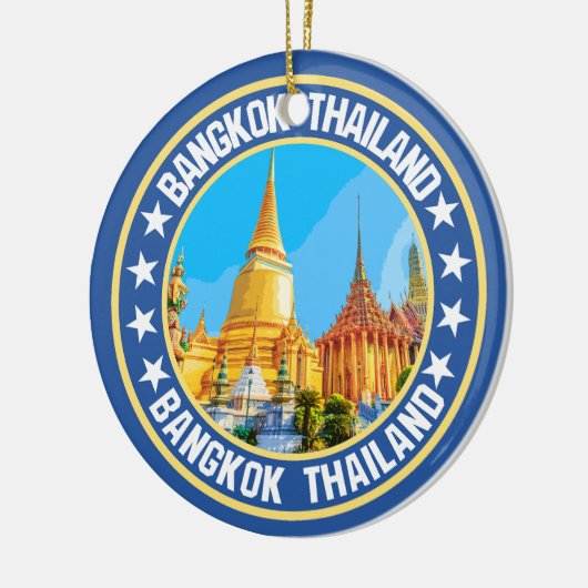 Bangkok Thailand Keramik Ornament (Links)