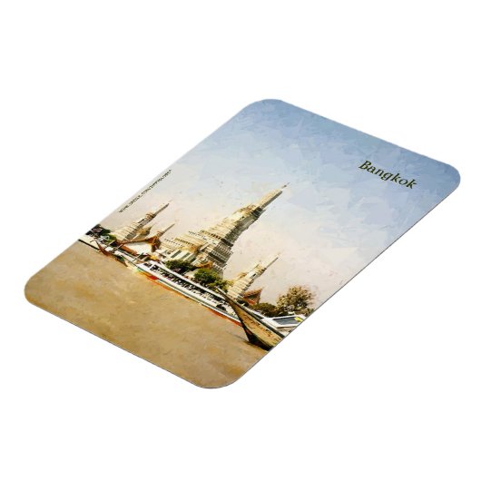 Bangkok, Thailand Magnet (Linke Seite)