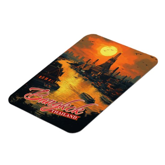 Bangkok, Thailand Magnet (Linke Seite)