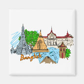 Bangkok - Thailand Magnet (Vorne)