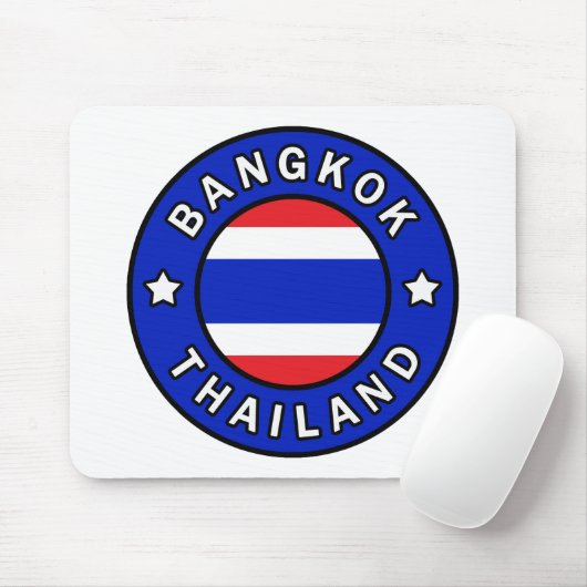 Bangkok Thailand Mousepad (Mit Mouse)