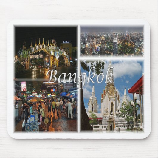 Bangkok Thailand Mousepad (Vorne)