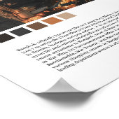 Bangkok - Thailand Poster (Ecke)