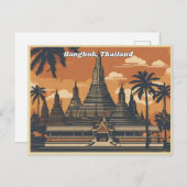 Bangkok Thailand Postkarte (Vorne/Hinten)