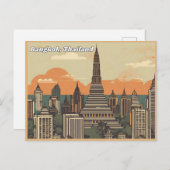 Bangkok Thailand Postkarte (Vorne/Hinten)
