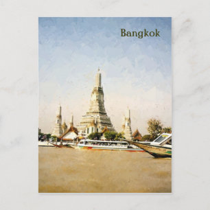 Bangkok, Thailand Postkarte