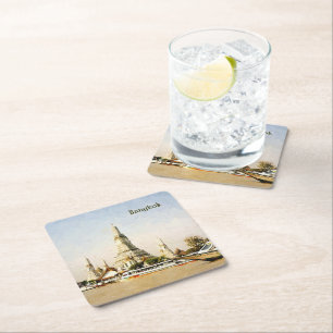 Bangkok, Thailand Rechteckiger Pappuntersetzer