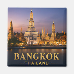 ✈️ Bangkok Thailand Reise Geschenk 🛕 Magnet