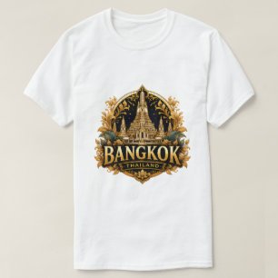 Bangkok Thailand Tempel Reise Andenken T-Shirt