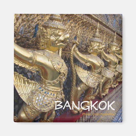 Bangkok Thailand Travel Souvenir Magnet (Vorne)
