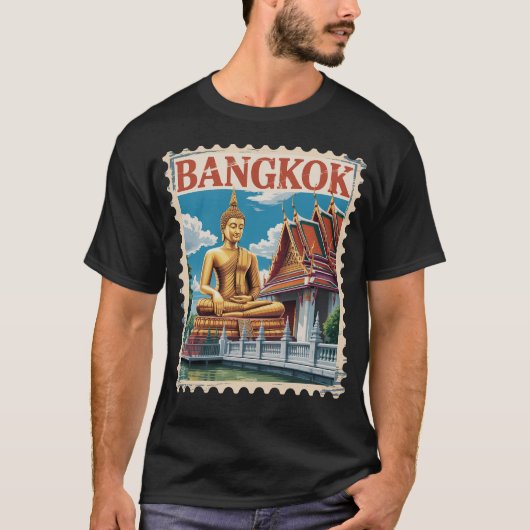 Bangkok Thailand Travel T-Shirt (Vorderseite)
