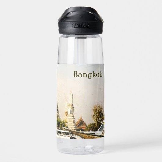 Bangkok, Thailand Trinkflasche (Rückseite)