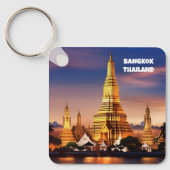Bangkok Thailand Vintage Schlüsselanhänger (Vorderseite)