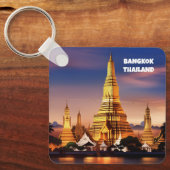 Bangkok Thailand Vintage Schlüsselanhänger (Vorderseite)