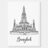 Bangkok Thailand Wat Arun Magnet (Vorderseite)