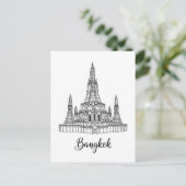 Bangkok Thailand Wat Arun  Postkarte (Stehend Vorderseite)