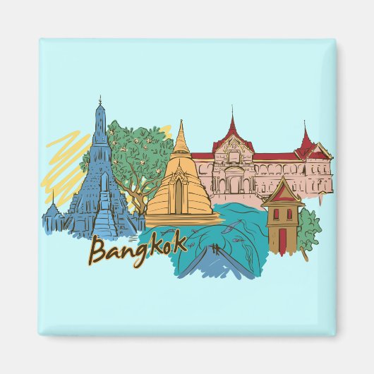 Bangkok, thailändische Weltstadt Magnet (Vorne)