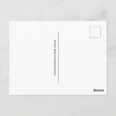 Bangkok, thailändischer Tempel Postkarte (Rückseite)