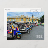 Bangkok-Tuk Postkarte (Vorne/Hinten)