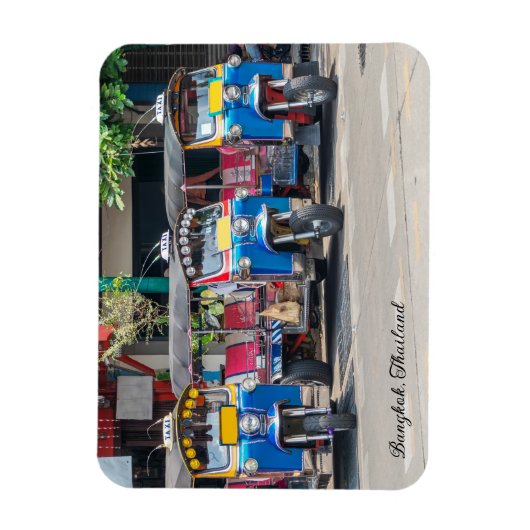 Bangkok Tuk Tuks Magnet (Vertikal)