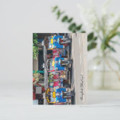 Bangkok Tuk Tuks Postkarte (Stehend Vorderseite)